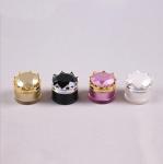 Recyclable Empty Eyeshadow Plastic Cosmetic Containers 15g Acrylic Crown Jar
