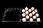 Transparent Plastic Egg Packaging 30 Holes Large Disposable Bulk Plastic Egg