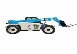 Quality 6M Telehandler Forklift , Telescopic Handler Forklift Blue Color 0.91x2.44m Table wholesale