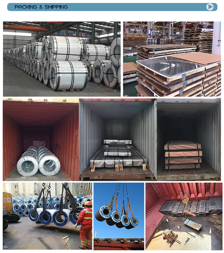 ASTM Standard Sheet Plate Coil Strip AISI Ss400 Mild Stainless Steel 304 304L 316 316L Hot Rolled Cold Rolled Carbon Steel