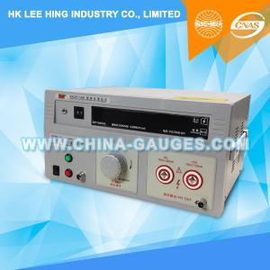Quality AC/DC:0-5/10KV, AC:20mA, DC:10mA Voltage Withstand Test Instrument wholesale