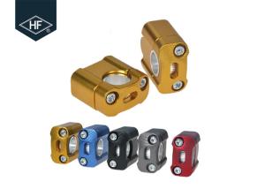 Quality Suzuki Honda Yamaha Motorcycle Modified Parts Handlebar Riser Kit 7 / 8&quot; 1 / 8&quot; Universal Bar Clamps wholesale
