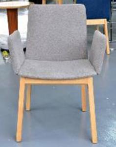 Quality America style solid wood coffee arm chair furniture wholesale