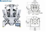 Multilingual Stainless Steel 1000g Kenwei Multihead Weigher