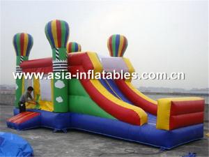 Quality inflatable slide combo for amusement park wholesale