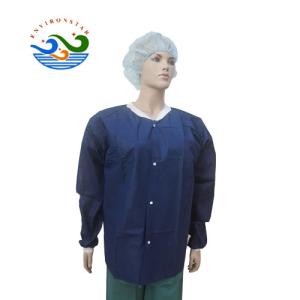 Quality Non Woven Fabric SMS Long Sleeve Surgical Top Blue Green wholesale