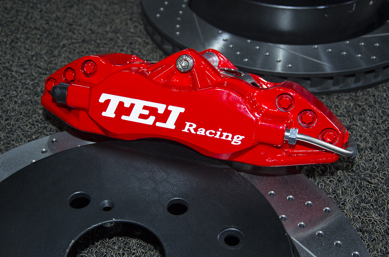 TEI Racing BBK P60S 6 Piston BBK Brake Kit For Toyota Highlander 18 Inch Wheel Front and Rear