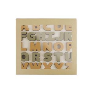 Quality Letters Alphabet Puzzles For Preschool Food Grade BPA Free Silicone Material wholesale