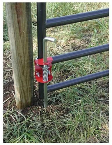 Outdoor Living Heavy Duty Drop Rod Tube Gate Anchor with Powder Coated Stainless Steel