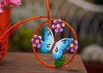Various Color Design Metal Bicycle Shape Garden Pot Home Decoration
