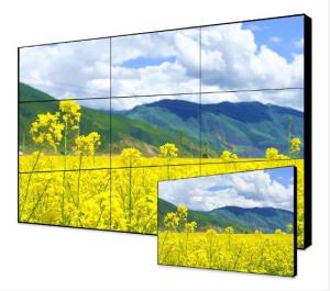 Quality RGB Vertical Stripe LCD Video Wall Anti Glare 1.7mm Bezel Width 21KG 3x3 video wall size 55inch wholesale