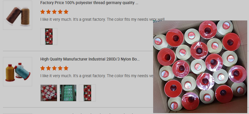 Nylon Thread 92 T90 Size 280D/3Ply Perfect for Marine Upholstery Leather and Sewing Crafts