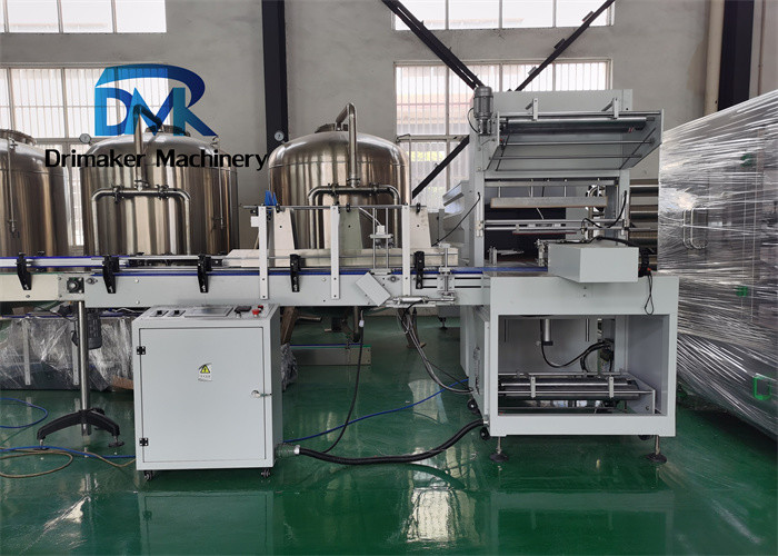 PLC Automatic Water Filling Machine 1000 - 6000BPH Capacity 220V / 380V Voltage