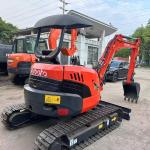 0.15m3 Bucket Red Color Mini Used Excavator Kubota U35 Second Hand Mini