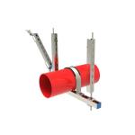 Customized Seismic Pipe Support Anti Rust Aluminum Alloy Bracket