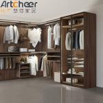 Custom Size Walk In Bedroom Wall Wardrobe For Women Modern Stylish Open Design