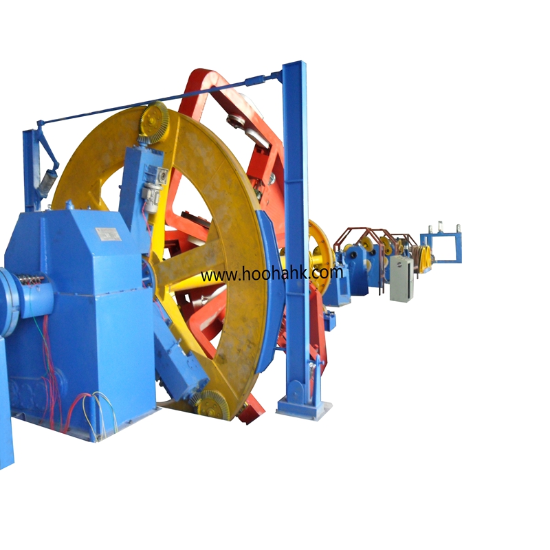 Cable And Wire Lay Up Machine For Power Cables Insulated Cores