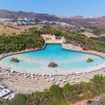 OEM Aqua Water Park Big Blue Tsunami Wave Pool Anti UV Steel Artificial Surf