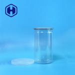 Straight Healthy Bpa Free Clear Plastic Cans 211# 12oz 360ml Dry Fruits