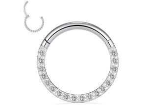 Quality Diamond 14k Gold Hinged Segment Ring Piercing for Wedding Gift wholesale