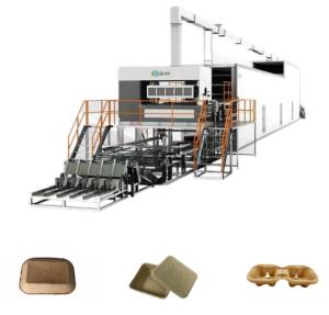 Quality Waste Paperboard Cup Tray Making Machine Fully Automatic With Dryer wholesale