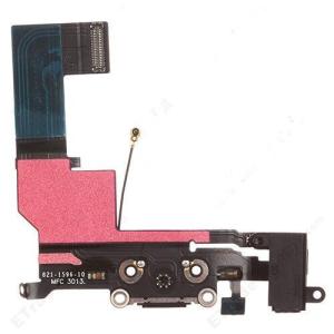Quality For OEM Apple iPhone 5S Charging Port Flex Cable Ribbon Replacement - Black wholesale