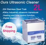 Industrial Desktop Ultrasonic Cleaner , 110V Or 220V Ultrasonic Cleaner For