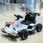Electric Go Kart Ride On Toy Car for Kids Early Education Lighting and 6V/12V