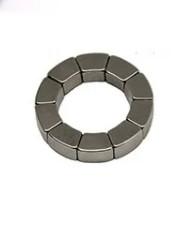 Quality OEM Wind Turbine Generator Magnet , Arc Shape NdFeB Motor Magnet wholesale