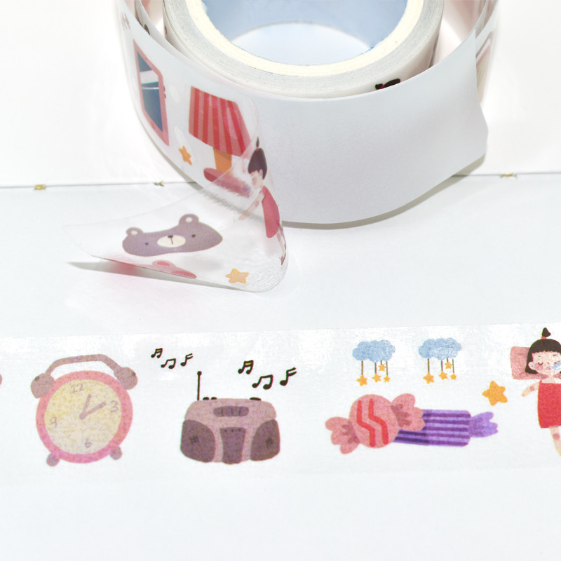 Custom Printed Kawaii Washi Tape Wholesale Custom Make Decoration Washi Tape