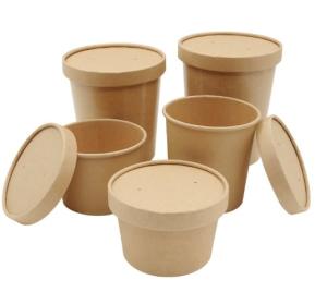 Quality Customized Disposable Food Grade Paper Soup Bowl With Leak Proof And Greaseproof wholesale