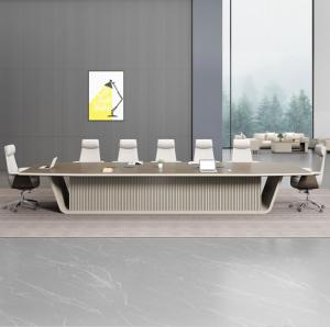 Quality Popular Fashion Office Furniture Meeting Table Luxury Boardroom Wooden Office Meeting Room Table Conference Desk wholesale