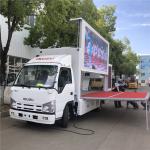 1SUZU 1SUZU Mobile Digital Ad Vans 4*2 LED Ad Truck 3840*1728mm