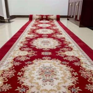 Quality Traditional Natural Woven Carpet Floral Pattern Anti - Slip Feature wholesale