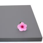 MPTGY08SM hot selling double side matte grey PET mdf panels for interior