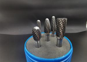Quality Pointed Tree Shape 6MM Shank Tungsten Carbide Rotary Burrs wholesale