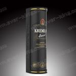 Exquisite 4c Offset Printing PU Leather Glass Bottle Box