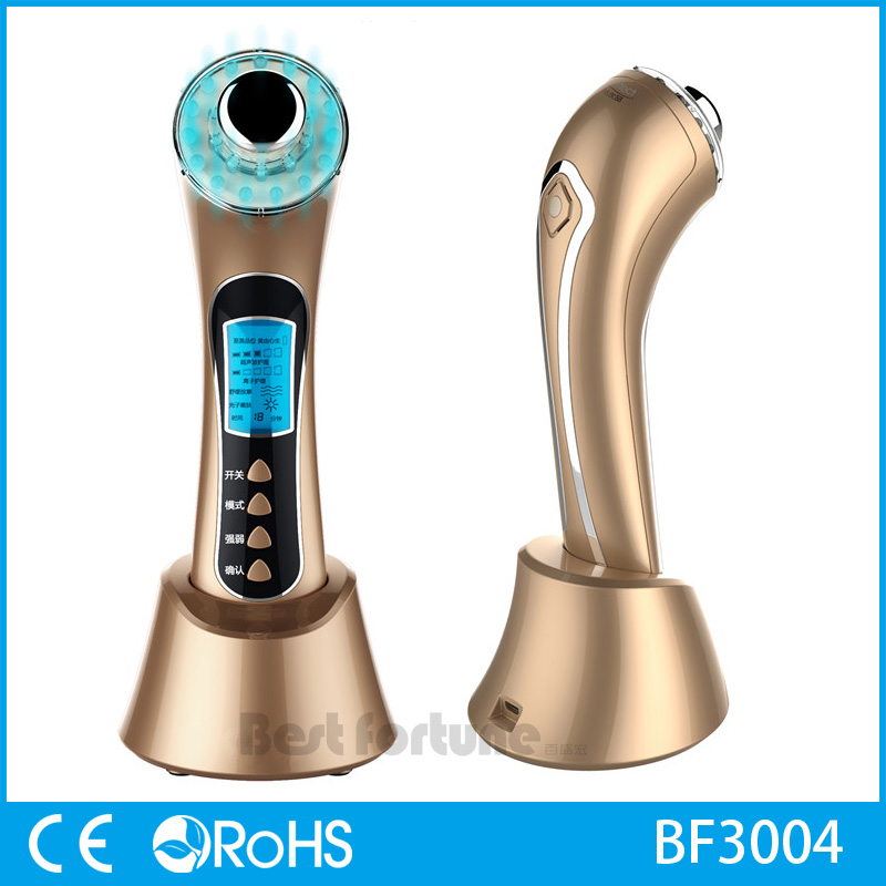 5V Led Light Therapy Device , 7 In 1 Handheld Galvanic Facial Machine