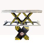 Transverse Hydraulic Double Scissor Lift Table