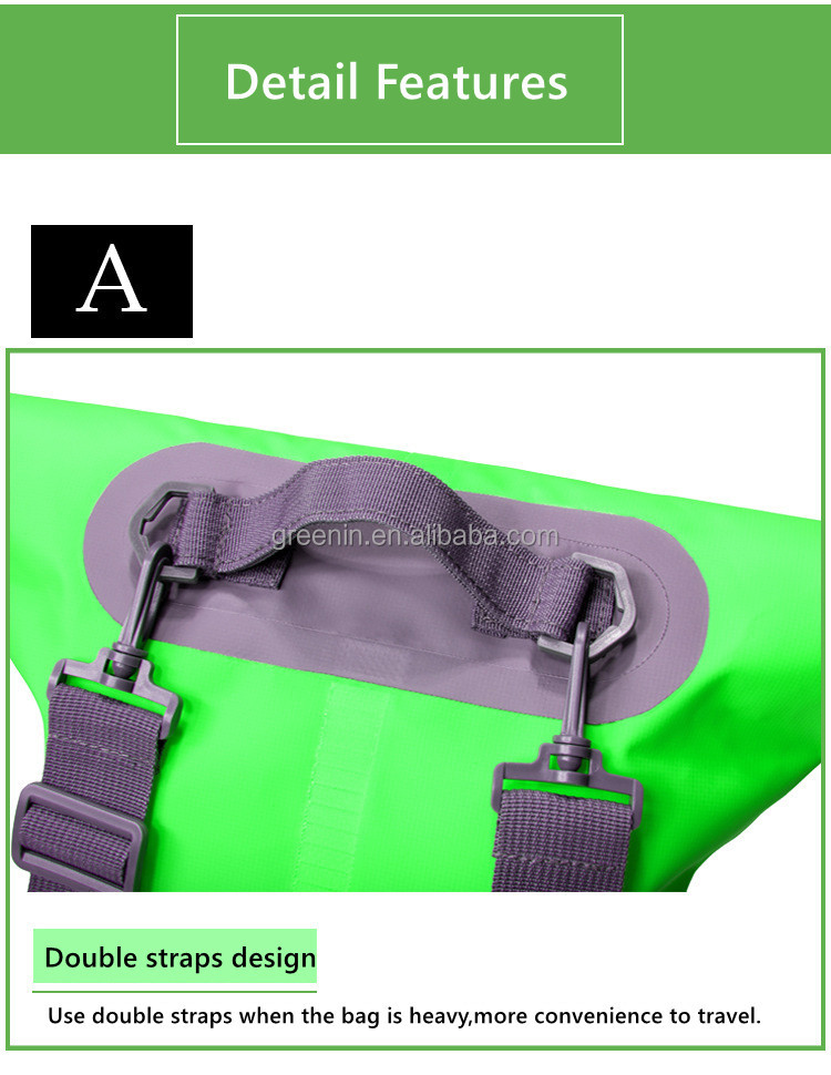 Durable Diving Dry Bags Waterproof Bag, Full Print Floating Ocean Pack Dry Bag