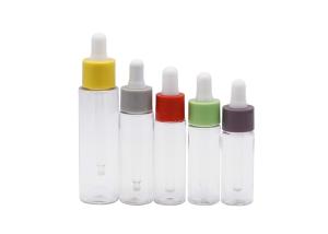 Quality Various Colors Clear Plastic Bottles 20ml 30ml 50ml wholesale