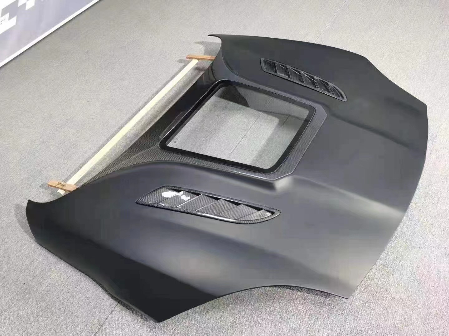 High Quality Carbon Fiber F-type Carbon Fiber Hood for Jaguar F-Type Upgrade IMP Style Hood