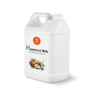 Quality Hazelnut Milk Flavor Food Additive Water / Oil-Soluble Liquid Dairy Flavor Shelf Life 2 Years wholesale