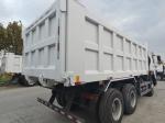 SINOTRUK HOWO 400HP Tipper Dump Truck For Construction A7 Military Bumper