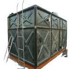 1000 kg Weight HDG Galvanized Steel Panel Water Storage Tank for Fire and Water