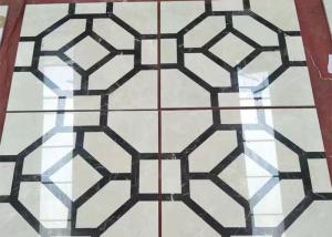 Quality Polished Marble Floor Tile , Natural Stone Building Materials Modern Design wholesale