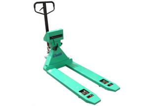 Quality Manual 3000Kg Pallet Jack Scale Truck With Weight Indicator wholesale