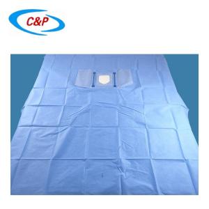Quality Sterile Medical Drapes Blue Ophthalmology Surgical Drape for Eye Procedures wholesale