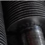 DELLOK Single Row EN10204 Carbon Steel Fin Tube Seamless Hot Dip Galvanized