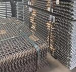 High Tensile Stainless Steel Slot Weaving Crimped Wire Mesh For Mining Sieve